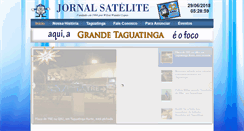 Desktop Screenshot of jornalsatelite.com.br